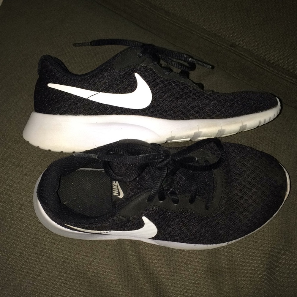 Black and White Nike Sneakers